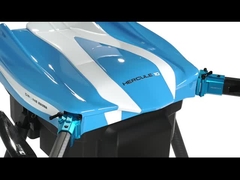 Drone industriel à grande vitesse facile à transporter Sécurité de construction puissante